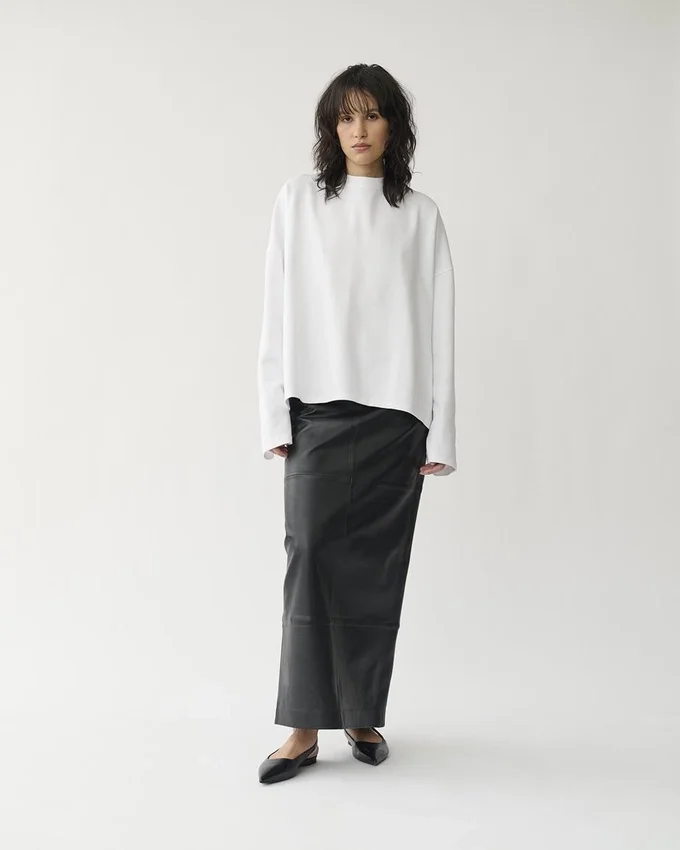 Boxy Long Sleeve T-Shirt W