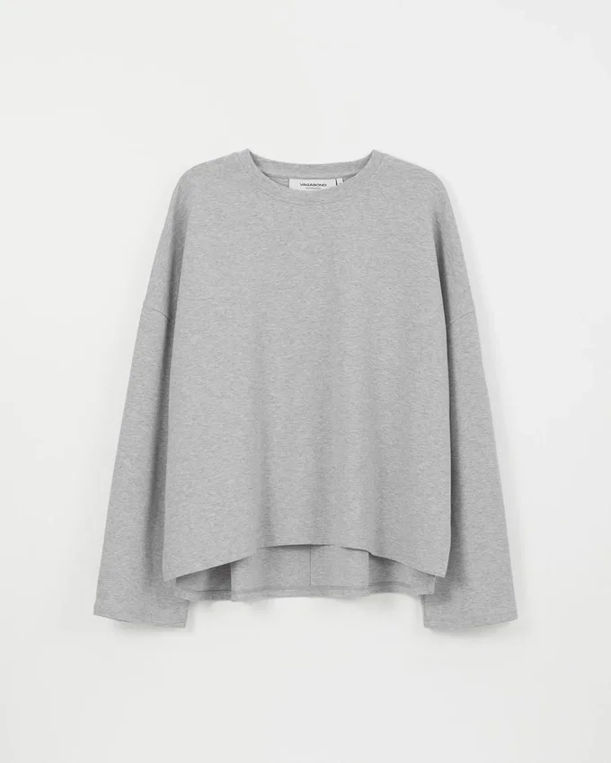 Boxy Long Sleeve T-Shirt W