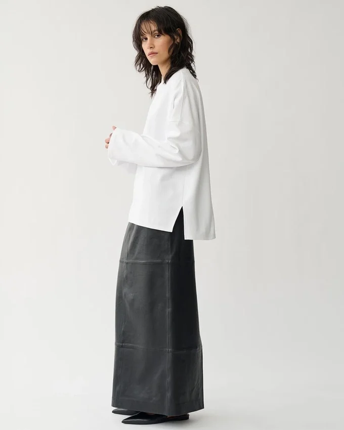 Boxy Long Sleeve T-Shirt W