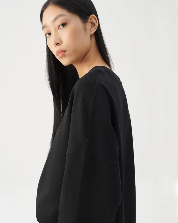 Boxy Long Sleeve T-Shirt W